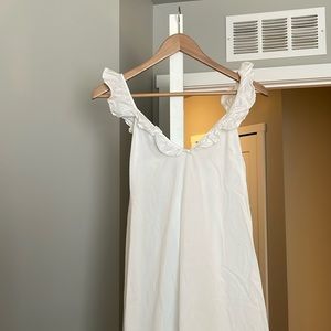 H&M White Midi Dress